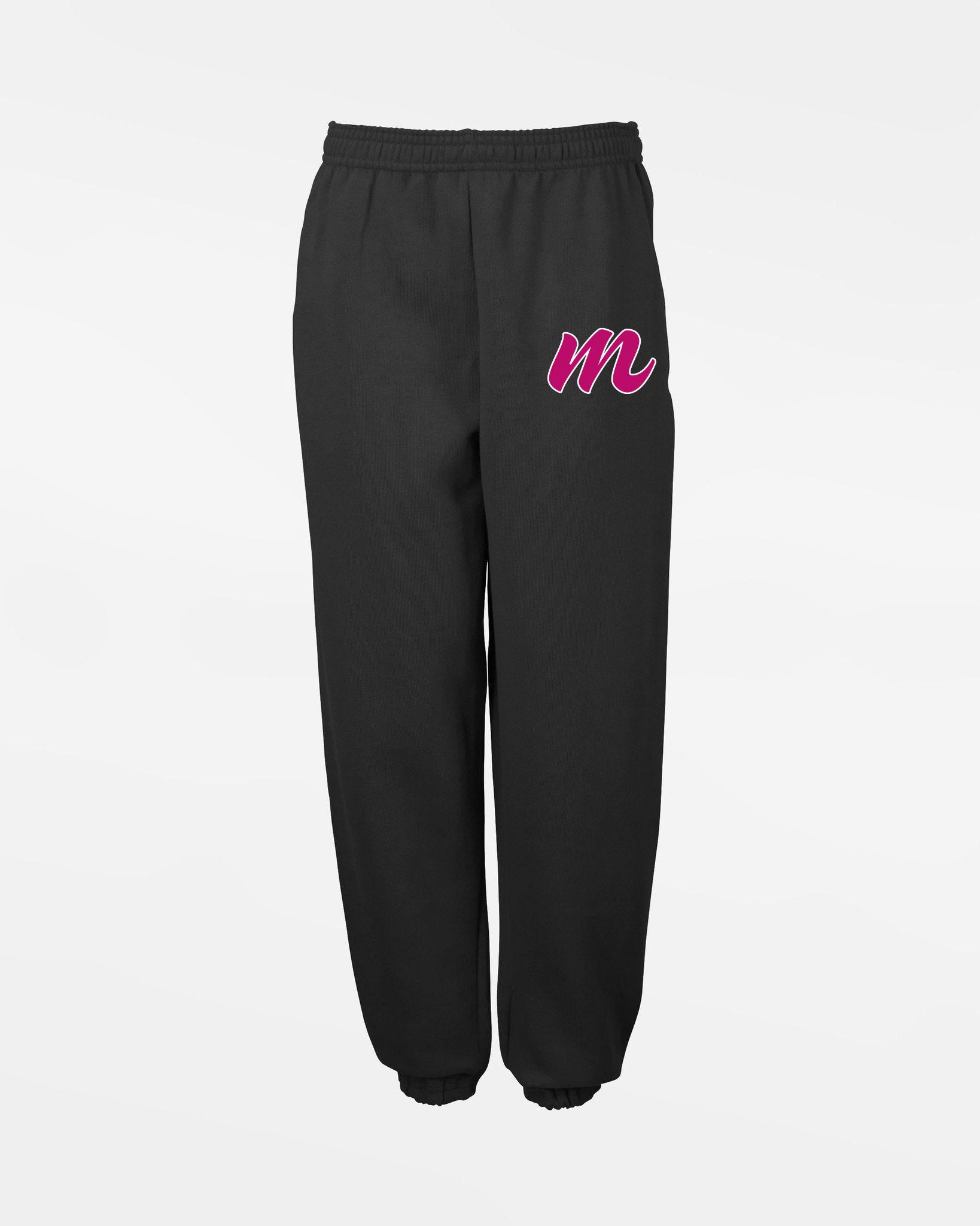 Russell Kids Basic Sweatpants mit Seitentaschen "Bonn Magentics", M, schwarz-DIAMOND PRIDE