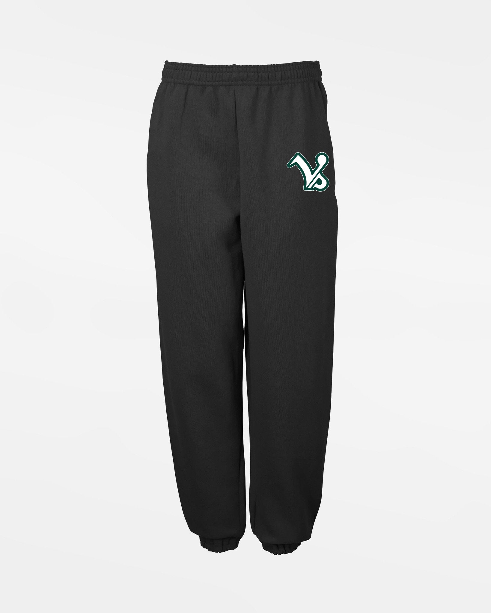 Russell Kids Basic Sweatpants mit Seitentaschen „Kufstein Vikings“, VS, schwarz-DIAMOND PRIDE