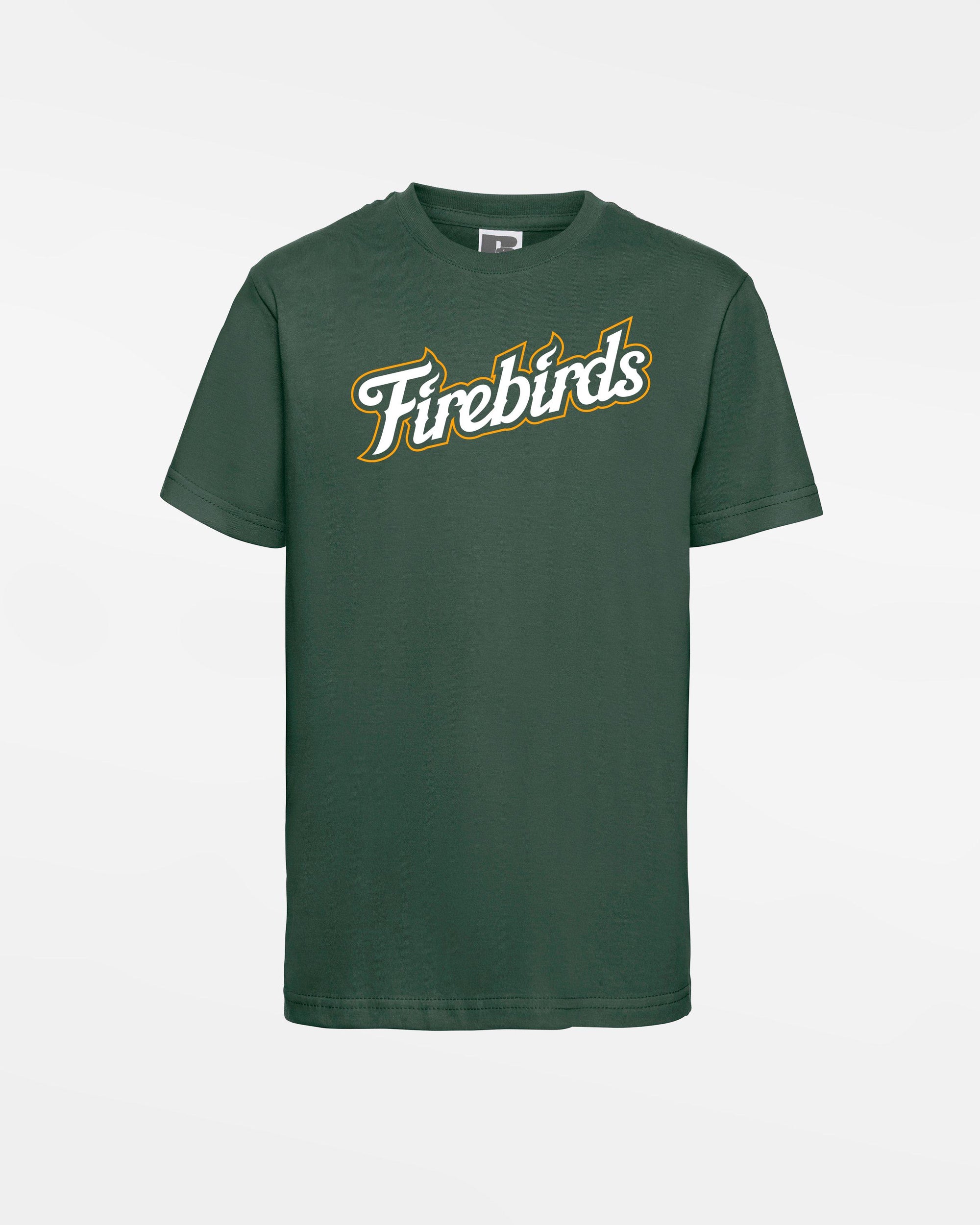 Russell Kids Basic T-Shirt "Attnang Athletics", Firebirds, dunkelgrün-DIAMOND PRIDE