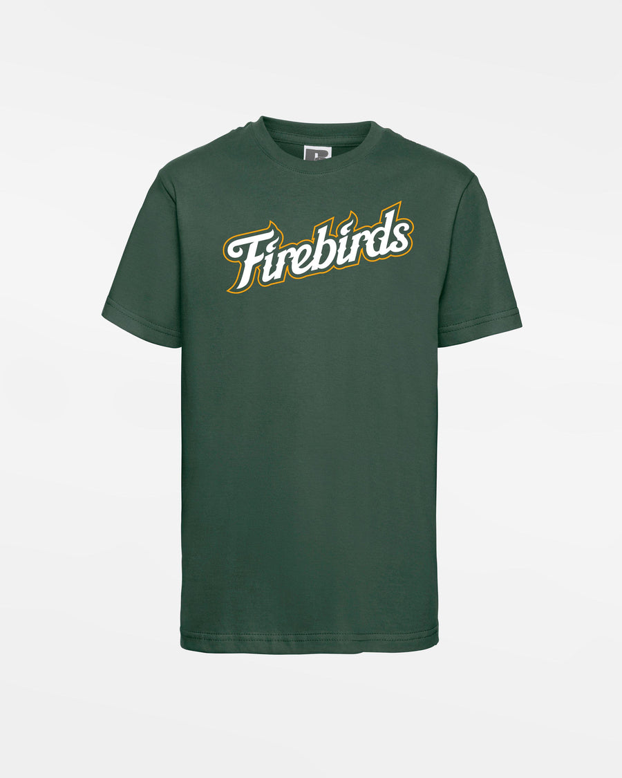Russell Kids Basic T-Shirt "Attnang Athletics", Firebirds, dunkelgrün-DIAMOND PRIDE