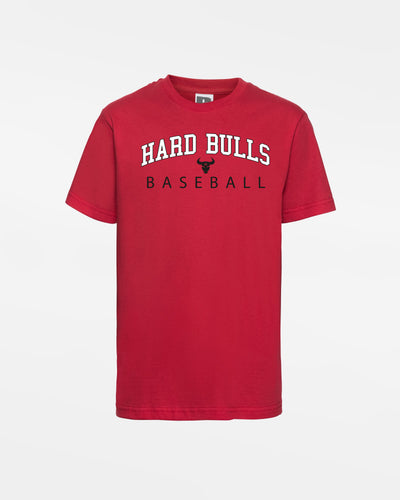 Russell Kids Basic T-Shirt "Hard Bulls", City Baseball, rot-DIAMOND PRIDE