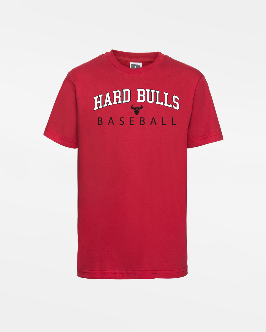 Russell Kids Basic T-Shirt "Hard Bulls", City Baseball, rot-DIAMOND PRIDE