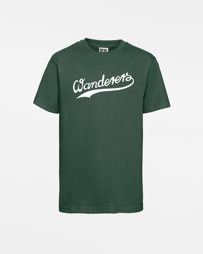 Russell Kids Basic T-Shirt "Herrenberg Wanderers", Script, dunkelgrün-DIAMOND PRIDE