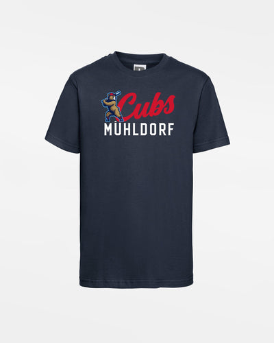 Russell Kids Basic T-Shirt "Mühldorf Cubs", Primary Logo, navy blau-DIAMOND PRIDE