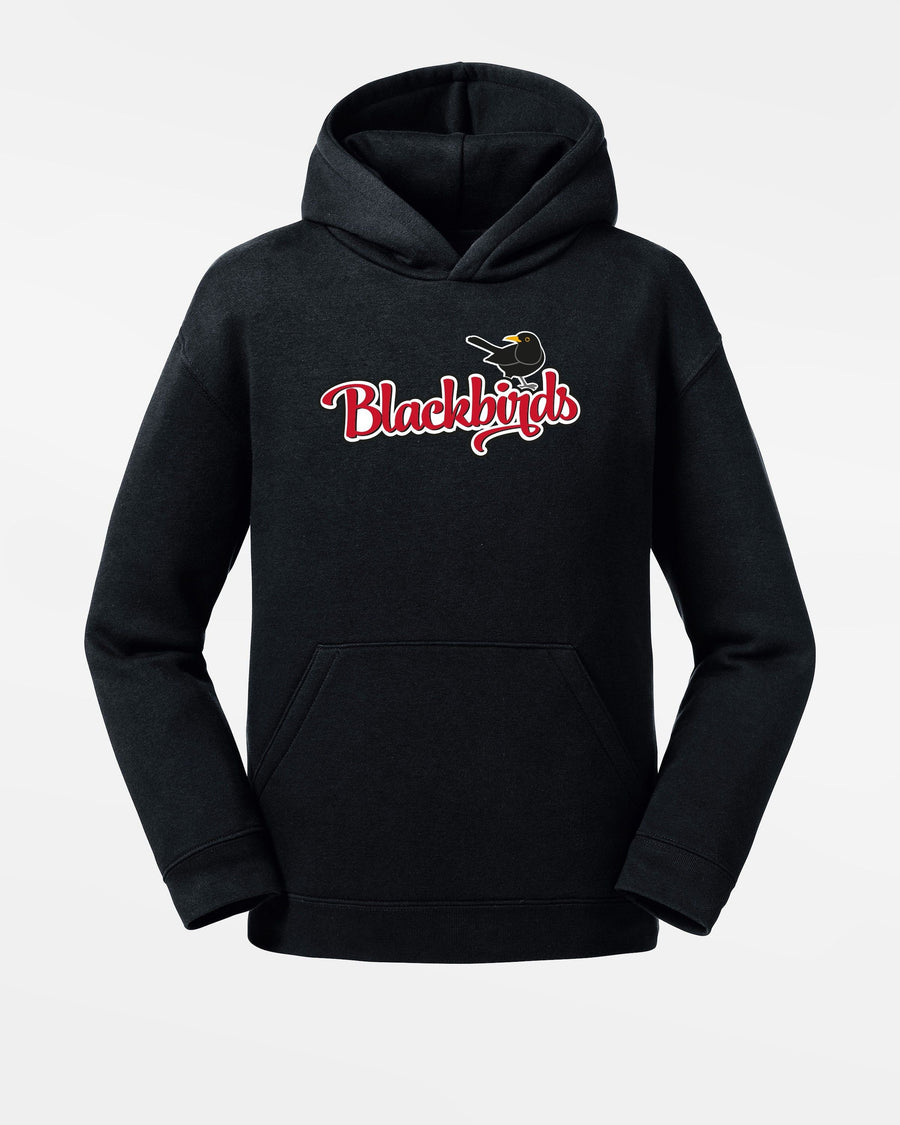 Russell Kids Premium Heavy Hoodie "Wolfsburg Blackbirds", Bird, schwarz-DIAMOND PRIDE