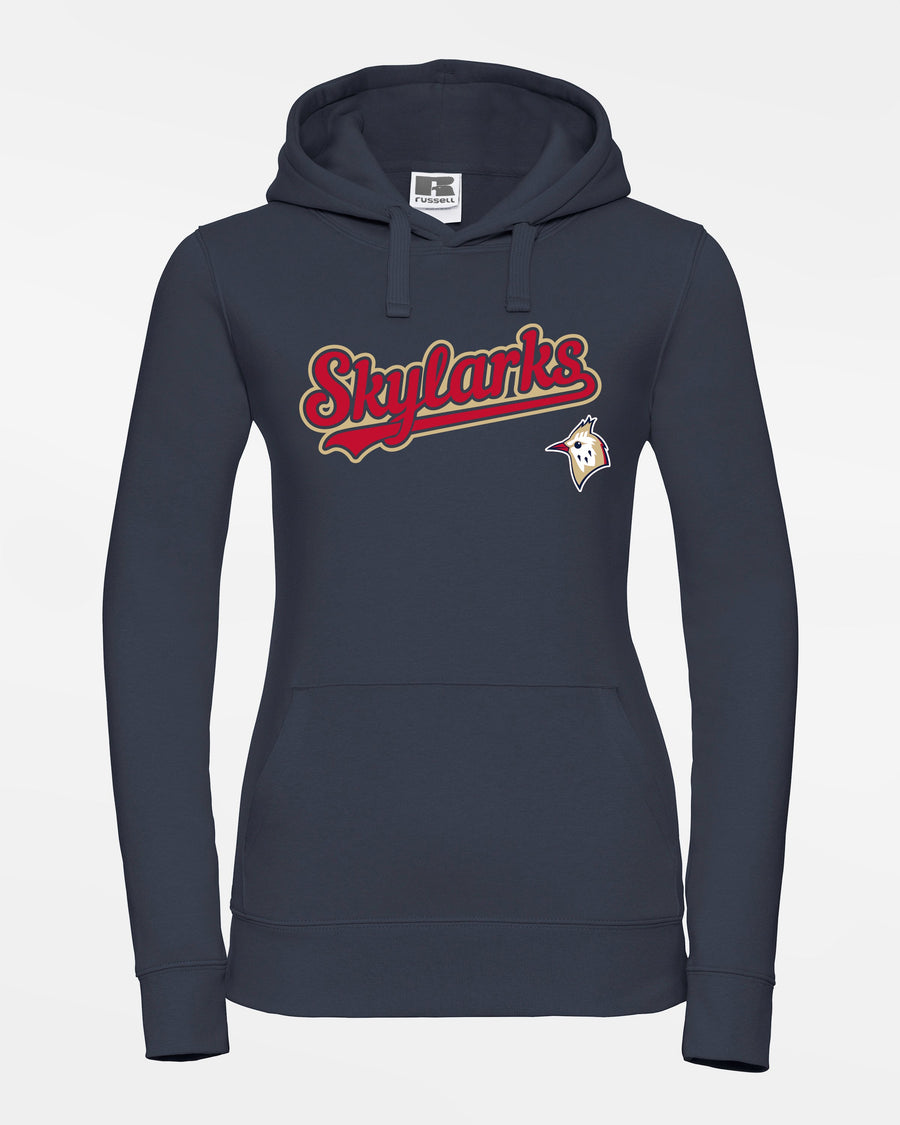 Russell Ladies Premium Heavy Hoodie "Berlin Skylarks", Script & Bird, navy blau-DIAMOND PRIDE