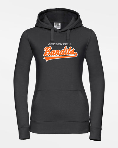 Russell Ladies Premium Heavy Hoodie "Gröbenzell Bandits", City, schwarz-DIAMOND PRIDE