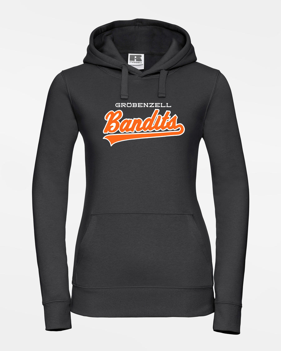 Russell Ladies Premium Heavy Hoodie "Gröbenzell Bandits", City, schwarz-DIAMOND PRIDE
