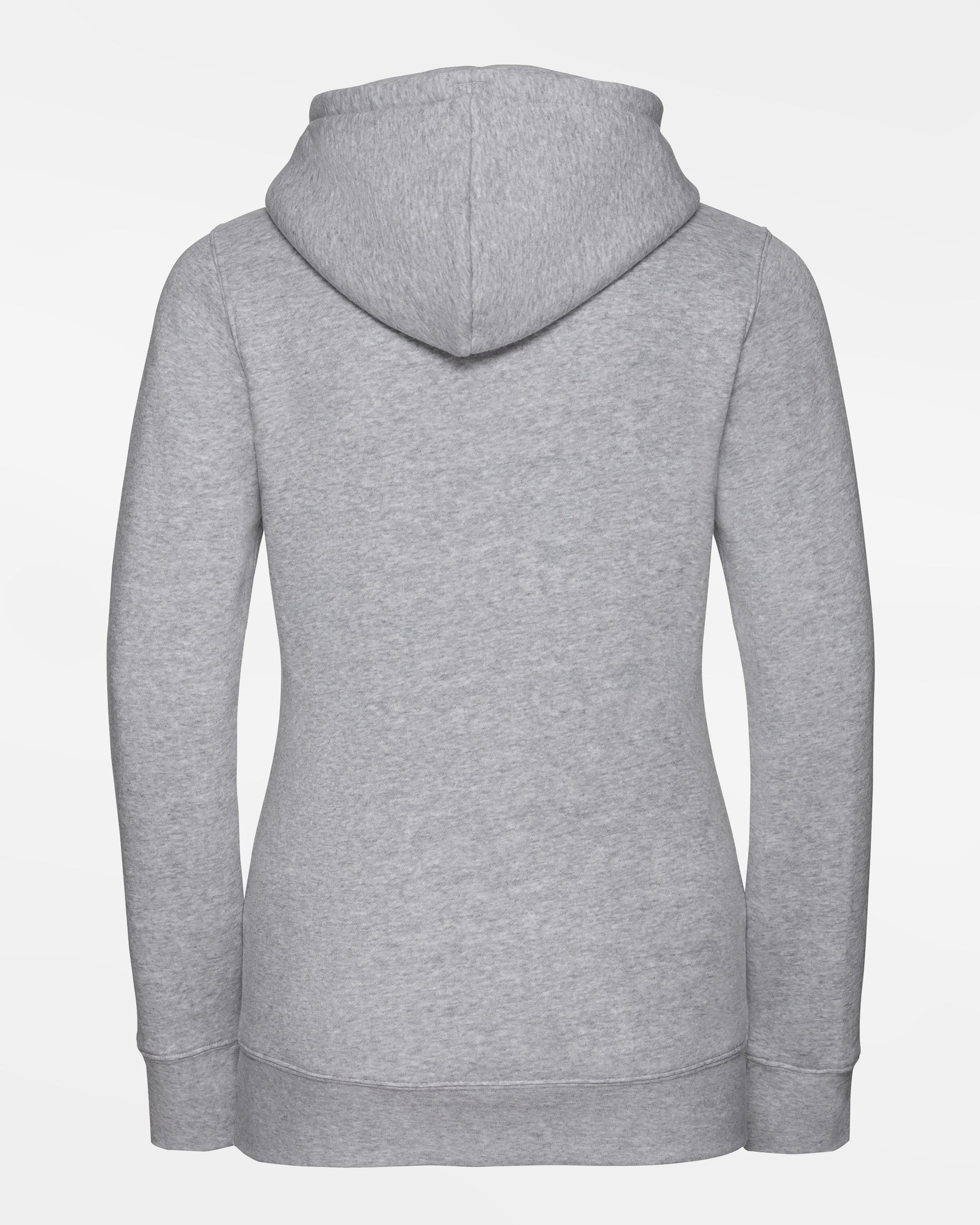 Russell Ladies Premium Heavy Hoodie "Gröbenzell Bandits", Script, heather grau-DIAMOND PRIDE