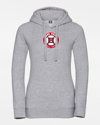 Russell Ladies Premium Heavy Hoodie "Hard Bulls", Crest, heather grau-DIAMOND PRIDE