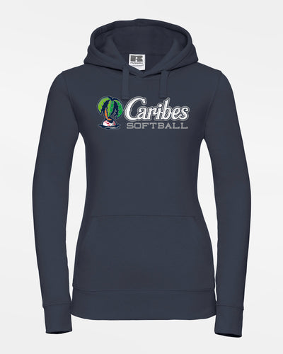 Russell Ladies Premium Heavy Hoodie "Munich Caribes", Softball, navy blau-DIAMOND PRIDE