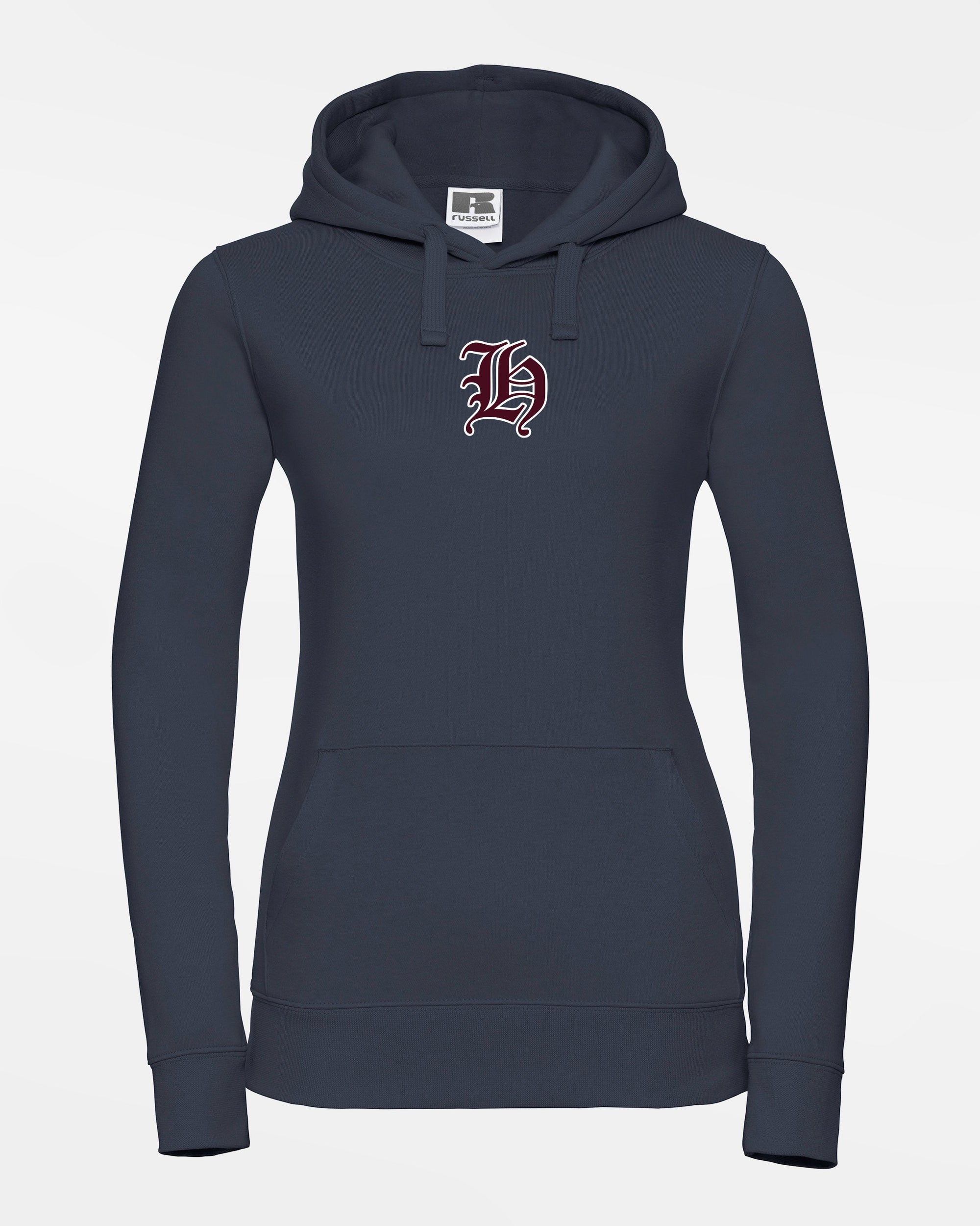 Russell Ladies Premium Heavy Hoodie "Tübingen Hawks", H, navy blau-DIAMOND PRIDE