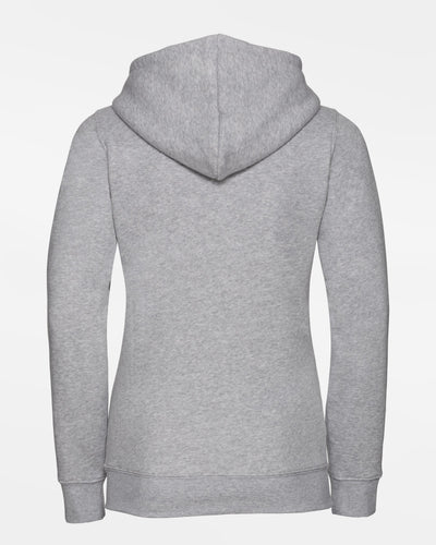Russell Ladies Premium Heavy Zip-Hoodie, heather grau-DIAMOND PRIDE