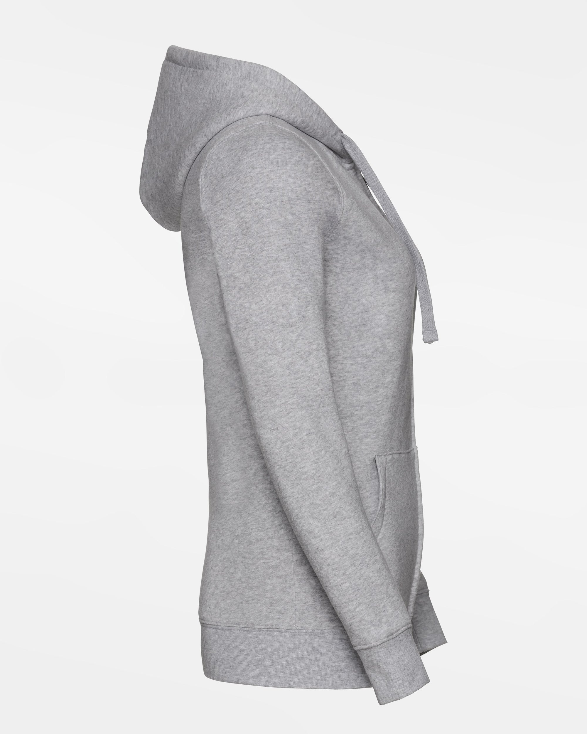 Russell Ladies Premium Heavy Zip-Hoodie, heather grau-DIAMOND PRIDE