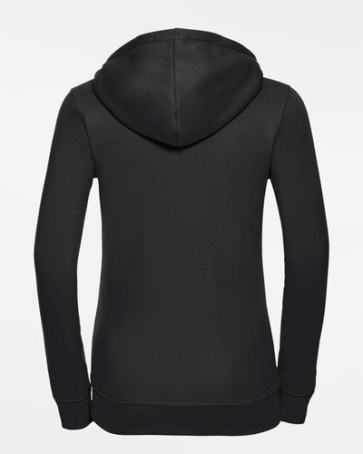 Russell Ladies Premium Heavy Zip-Hoodie, schwarz-DIAMOND PRIDE