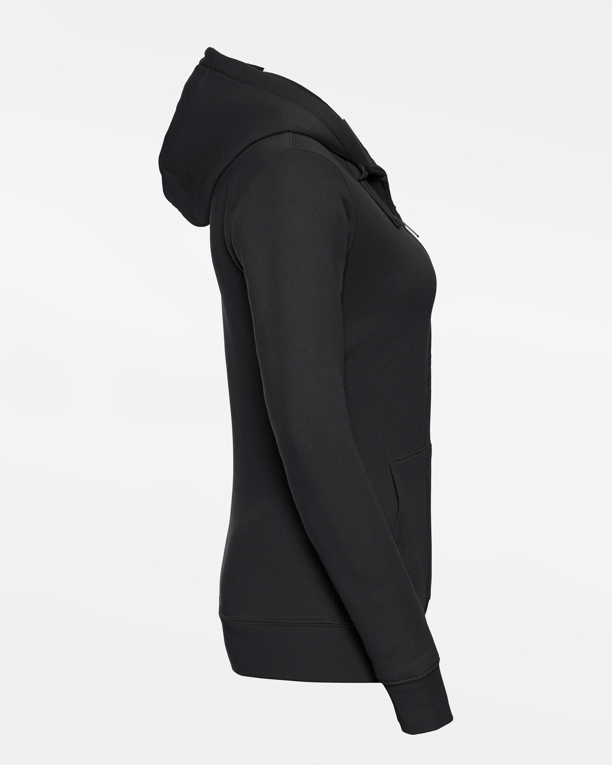 Russell Ladies Premium Heavy Zip-Hoodie, schwarz-DIAMOND PRIDE