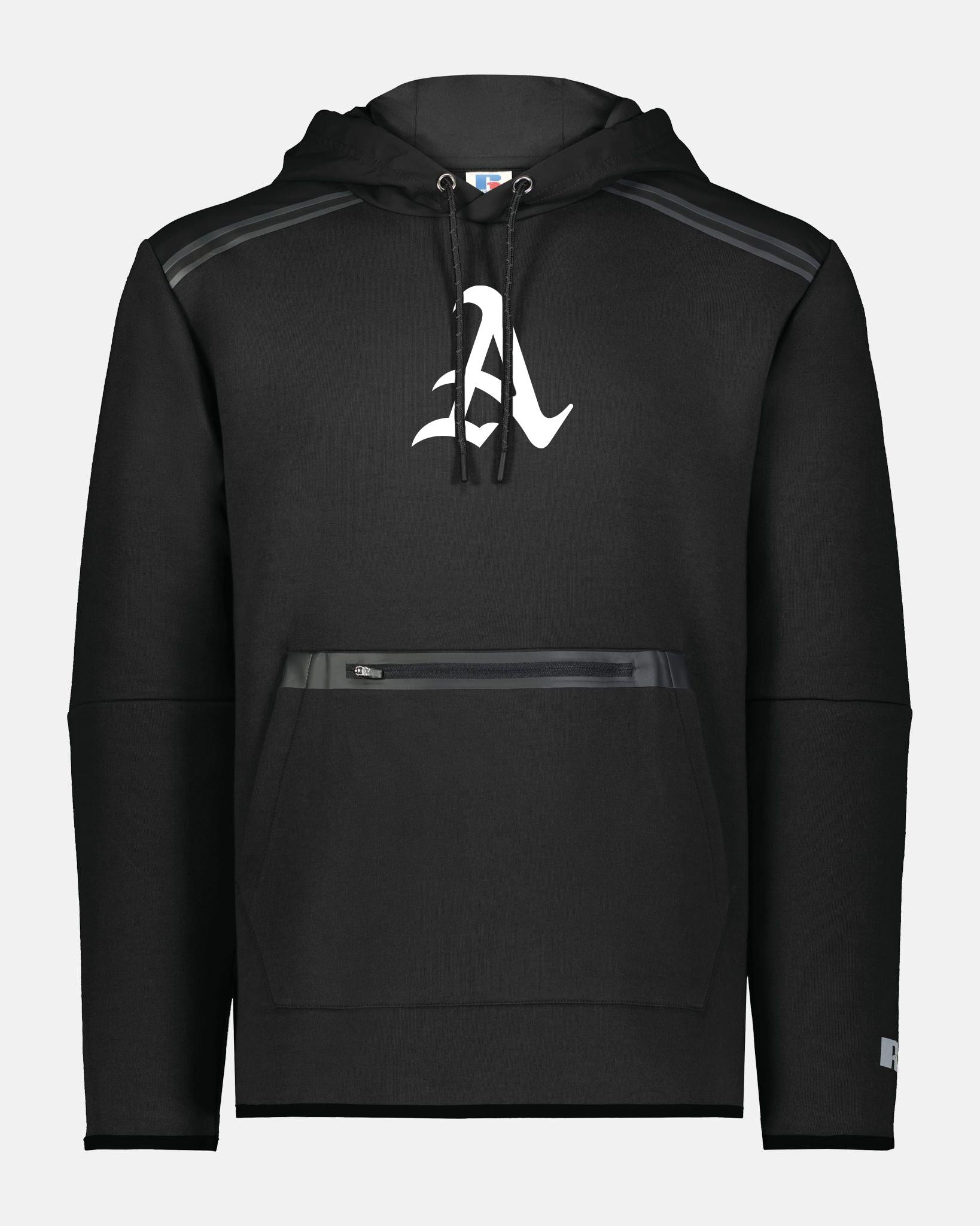 Russell Legend Long Sleeve Tech Fleece Hoodie "Altdorf Raptors", A, schwarz