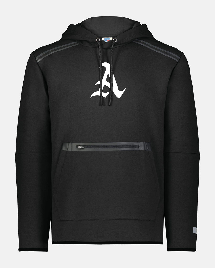 Russell Legend Long Sleeve Tech Fleece Hoodie "Altdorf Raptors", A, schwarz
