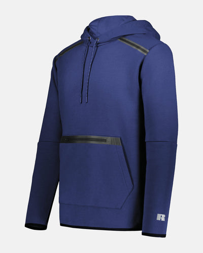 Russell Legend Long Sleeve Tech Fleece Hoodie "Munich Caribes", Script, navy blau