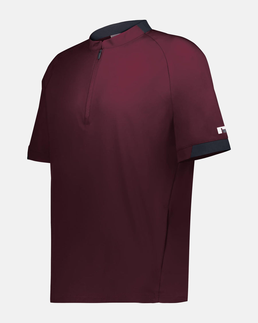 Russell Legend Short Sleeve Pullover, maroon-rot