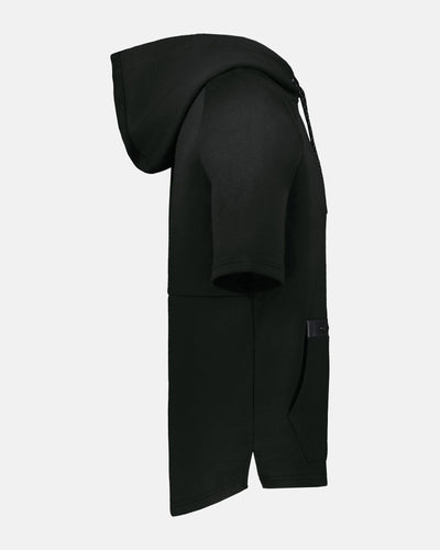 Russell Legend Short Sleeve Tech Fleece Hoodie "Munich-Haar Disciples", D, schwarz