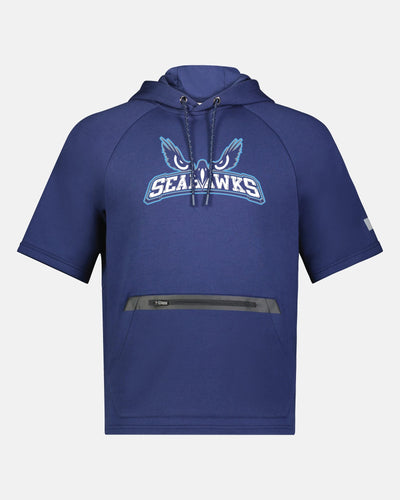 Russell Legend Short Sleeve Tech Fleece Hoodie "Kiel Seahawks", navy blau