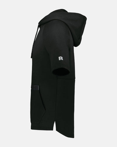 Russell Legend Short Sleeve Tech Fleece Hoodie "Munich-Haar Disciples", D, schwarz