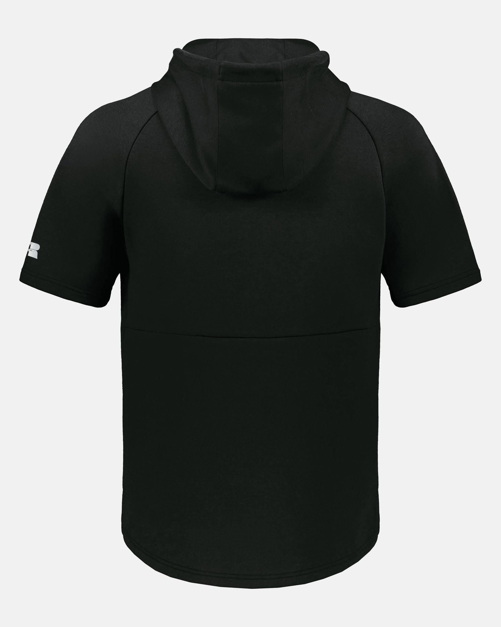 Russell Legend Short Sleeve Tech Fleece Hoodie, schwarz