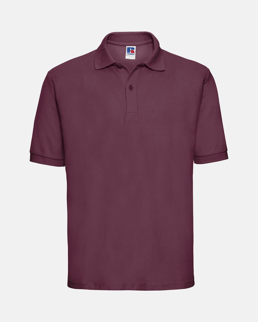 Russell Polo-Shirt, maroon rot-DIAMOND PRIDE
