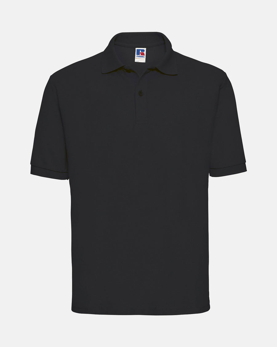 Russell Polo-Shirt, schwarz-DIAMOND PRIDE