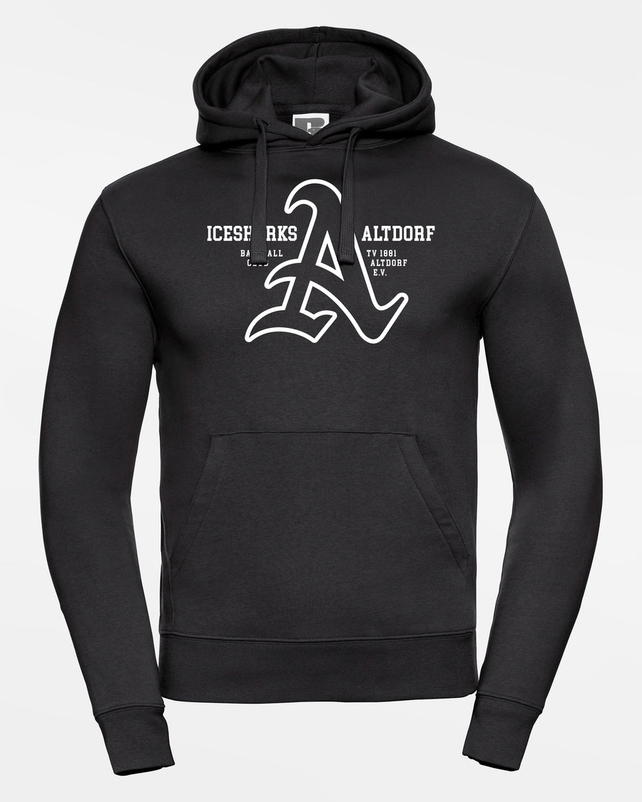 Russell Premium Heavy Hoodie "Altdorf Icesharks", City, schwarz-DIAMOND PRIDE