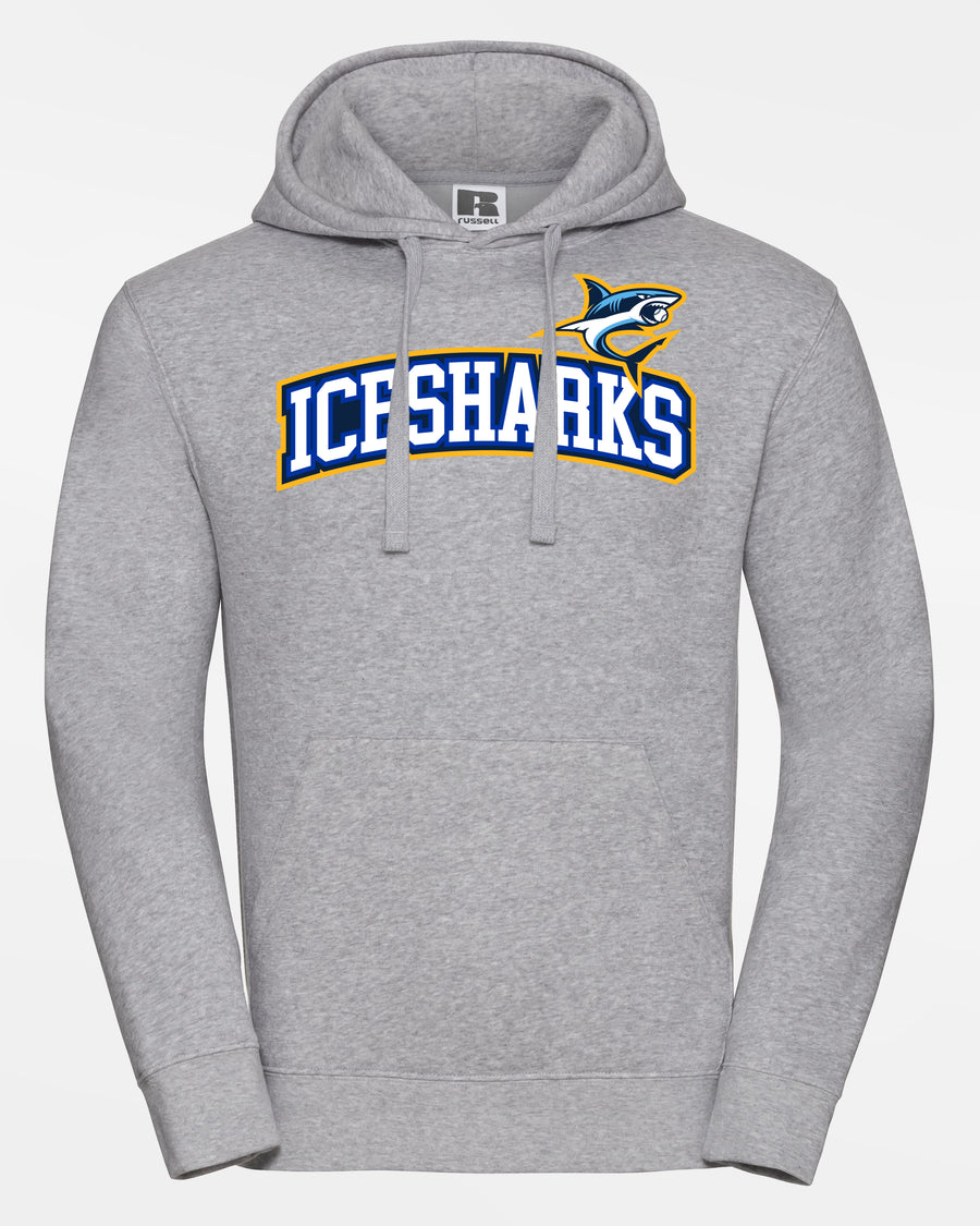 Russell Premium Heavy Hoodie "Altdorf Icesharks", Script & Shark, heather grau-DIAMOND PRIDE