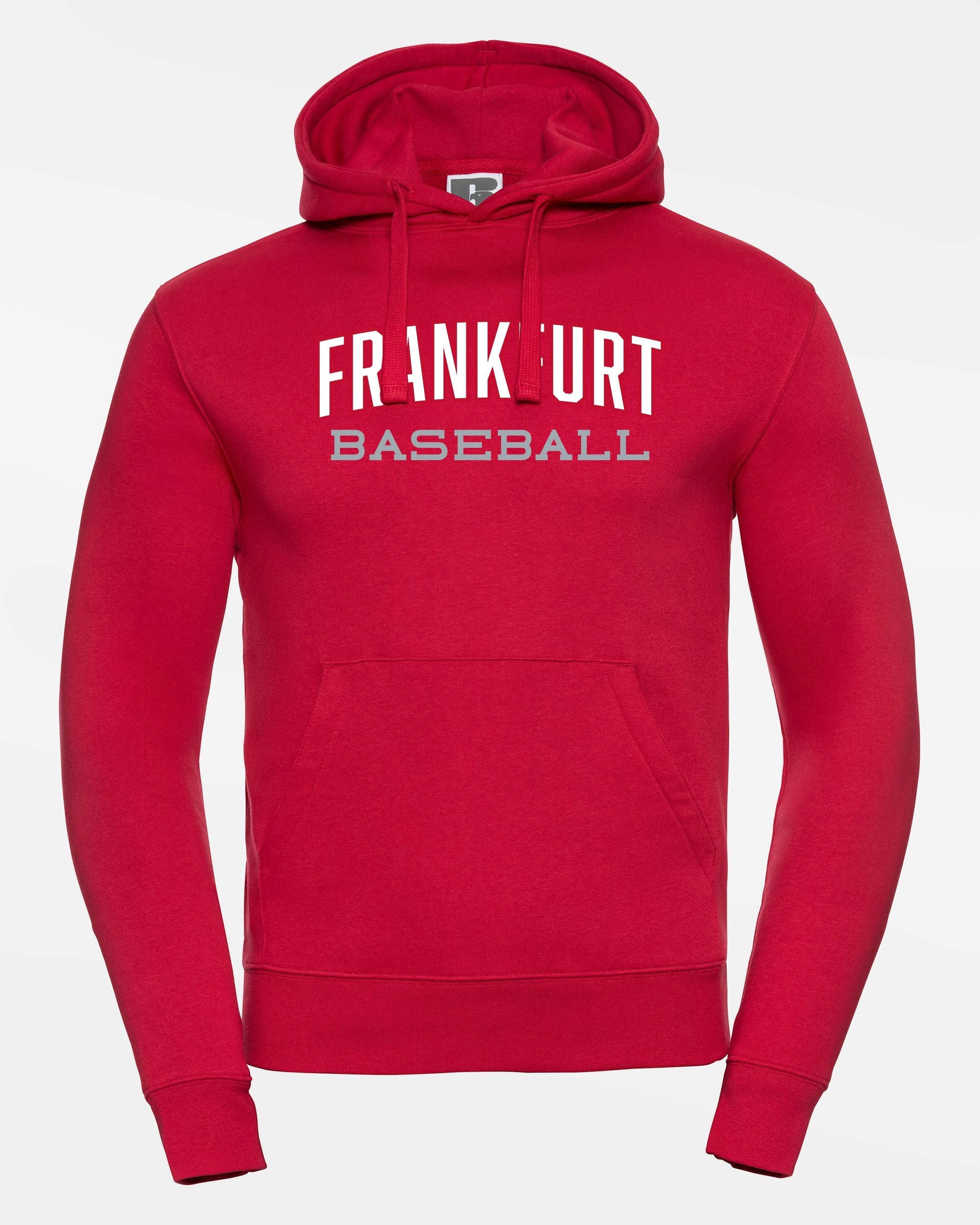 Russell Premium Heavy Hoodie "Frankfurt Eagles", Baseball, rot-DIAMOND PRIDE