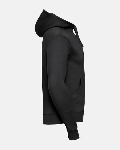 Russell Premium Heavy Hoodie "Freising Grizzlies", All-Black Bear, schwarz-DIAMOND PRIDE