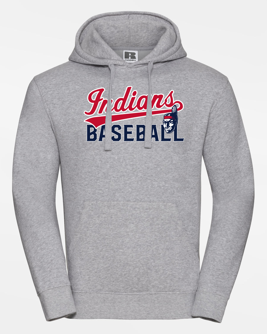 Russell Premium Heavy Hoodie "Gauting Indians", Baseball, heather grau-DIAMOND PRIDE