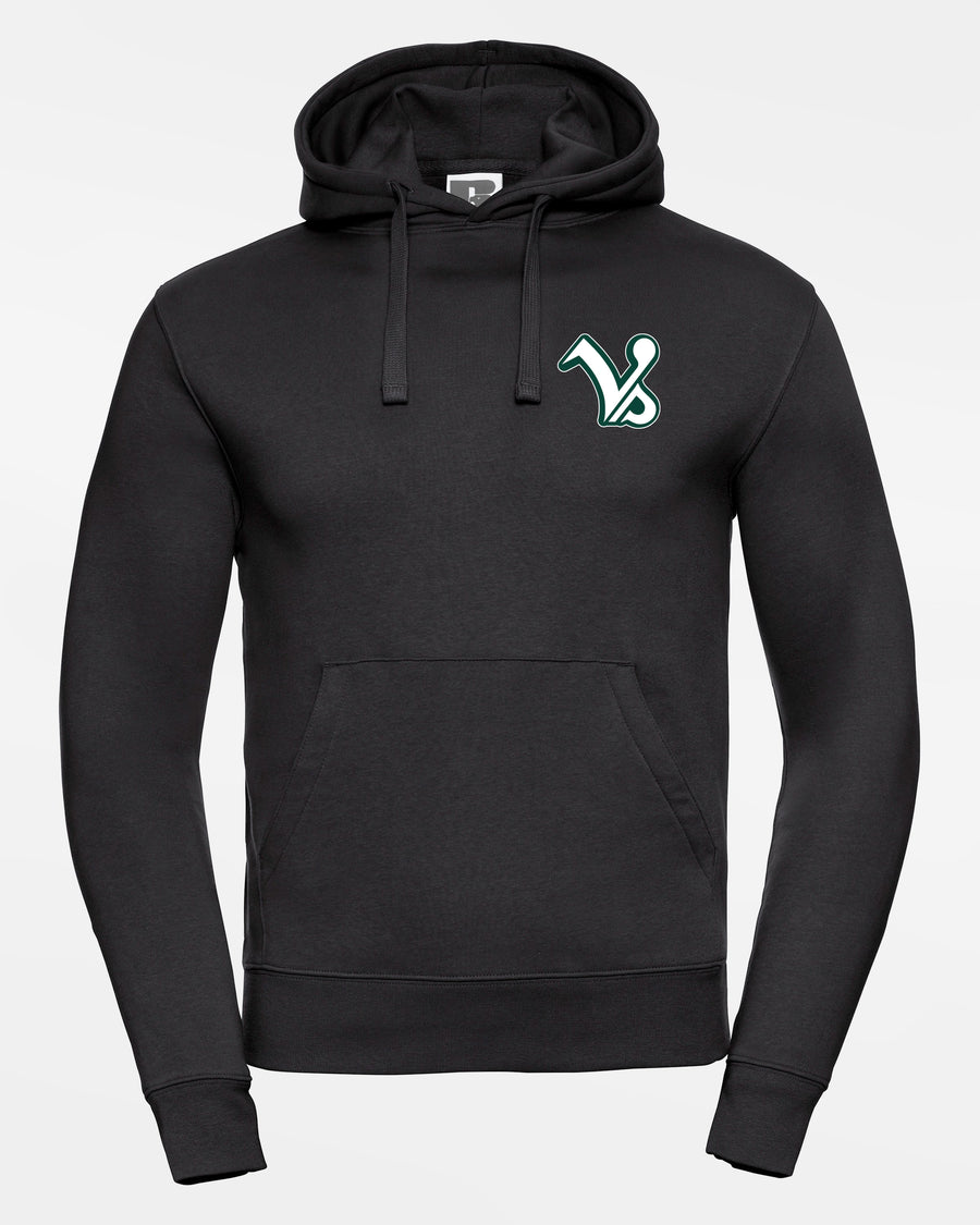 Russell Premium Heavy Hoodie „Kufstein Vikings“, VS & Crest, schwarz-DIAMOND PRIDE