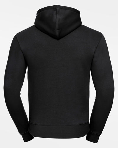 Russell Premium Heavy Hoodie "Laufer Wölfe", All-Black Wolf, schwarz-DIAMOND PRIDE