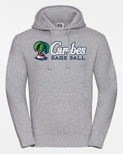 Russell Premium Heavy Hoodie "Munich Caribes", Baseball, heather grau-DIAMOND PRIDE