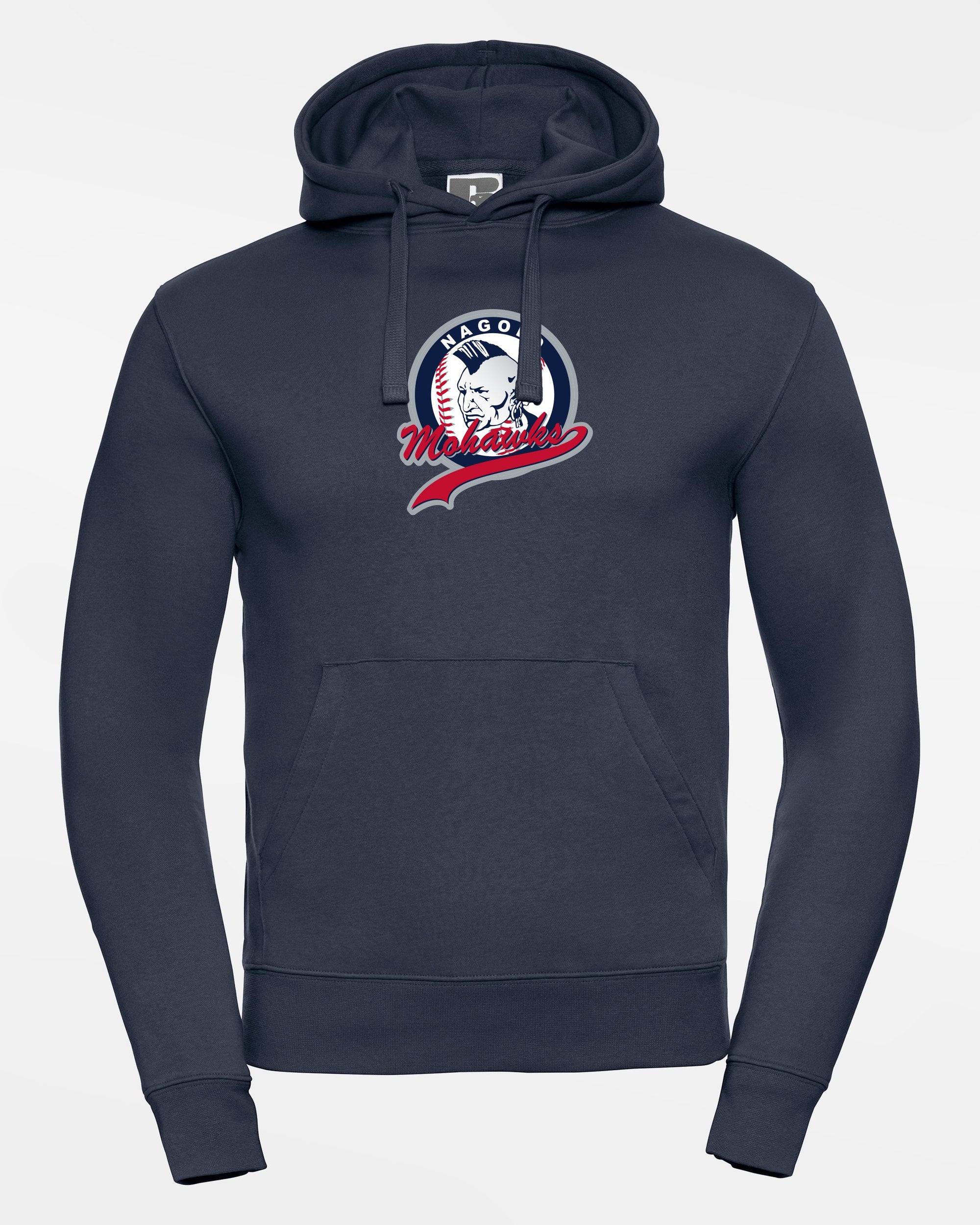Russell Premium Heavy Hoodie "Nagold Mohawks", Crest, navy blau-DIAMOND PRIDE