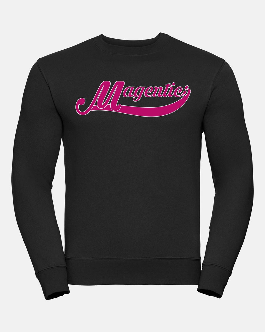 Russell Premium Heavy Sweater "Bonn Magentics", Magentics, schwarz-DIAMOND PRIDE