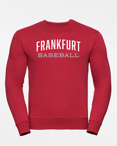 Russell Premium Heavy Sweater "Frankfurt Eagles", Baseball, rot-DIAMOND PRIDE