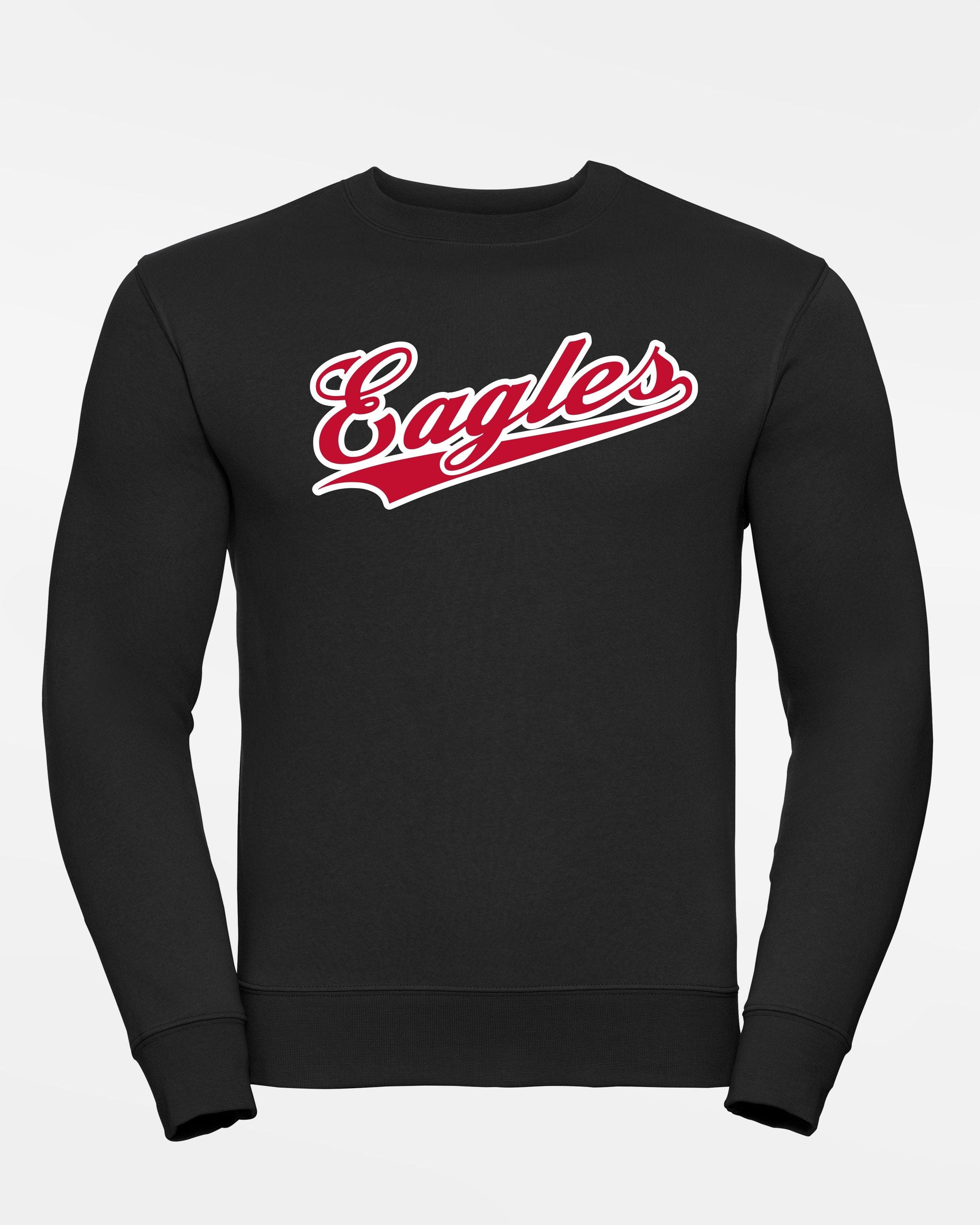 Russell Premium Heavy Sweater "Frankfurt Eagles", Eagles, schwarz-DIAMOND PRIDE