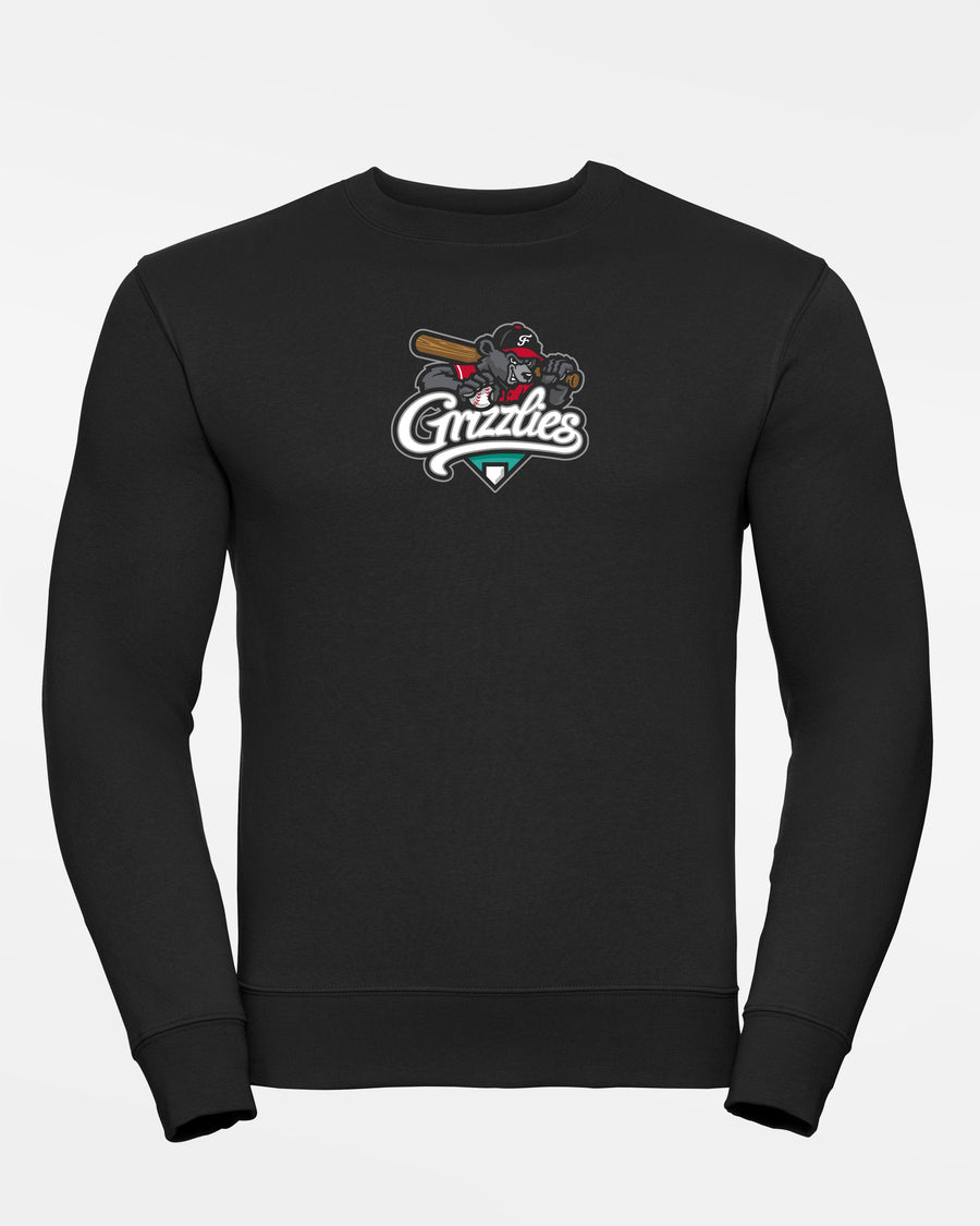 Russell Premium Heavy Sweater "Freising Grizzlies", Primary Logo, schwarz-DIAMOND PRIDE