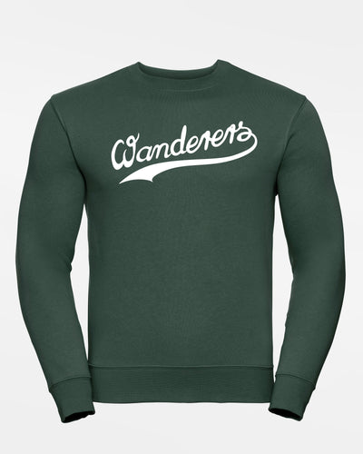 Russell Premium Heavy Sweater "Herrenberg Wanderers", Script, dunkelgrün-DIAMOND PRIDE