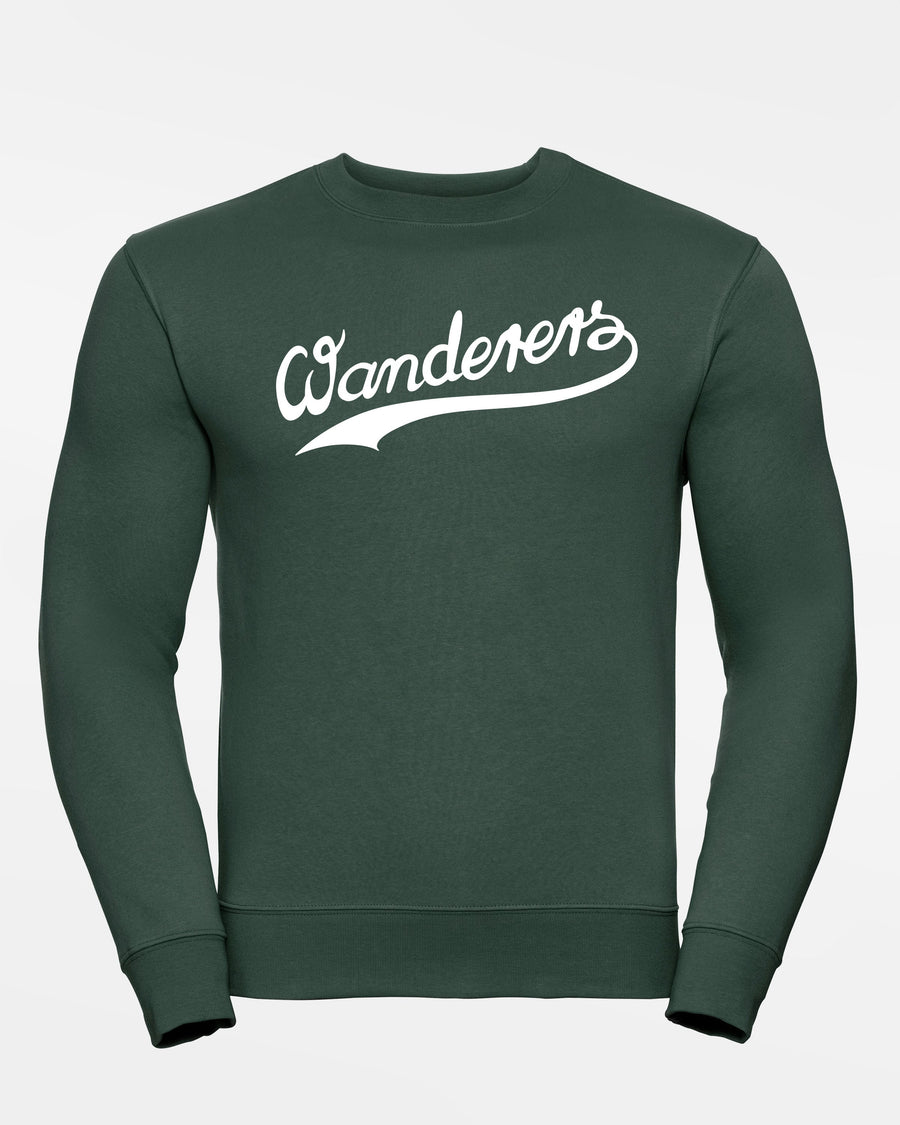 Russell Premium Heavy Sweater "Herrenberg Wanderers", Script, dunkelgrün-DIAMOND PRIDE
