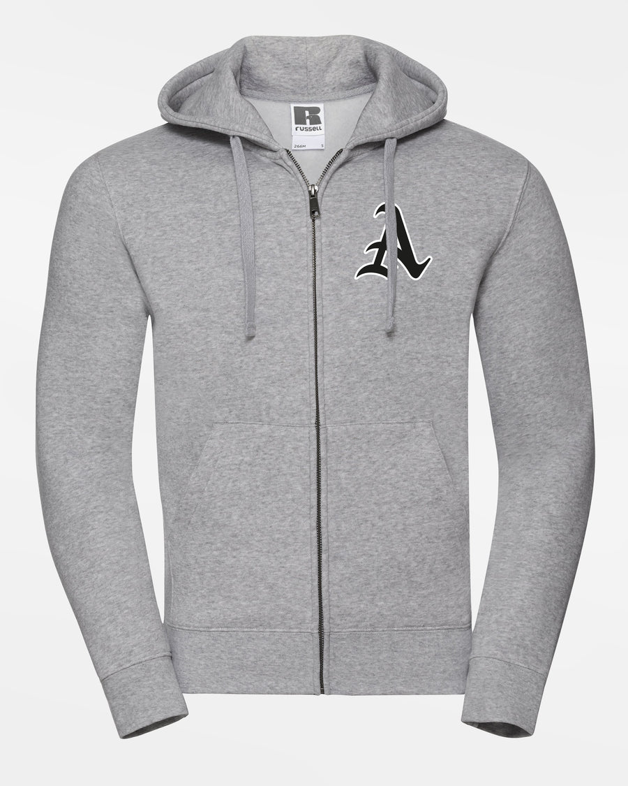 Russell Premium Heavy Zip-Hoodie "Altdorf Icesharks", A, heather grau-DIAMOND PRIDE
