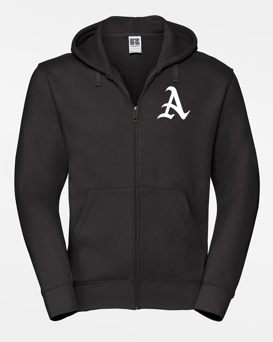 Russell Premium Heavy Zip-Hoodie "Altdorf Icesharks", A, schwarz-DIAMOND PRIDE