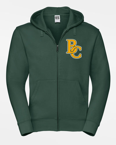 Russell Premium Heavy Zip-Hoodie "Bonn Capitals", BC, dunkelgrün-DIAMOND PRIDE