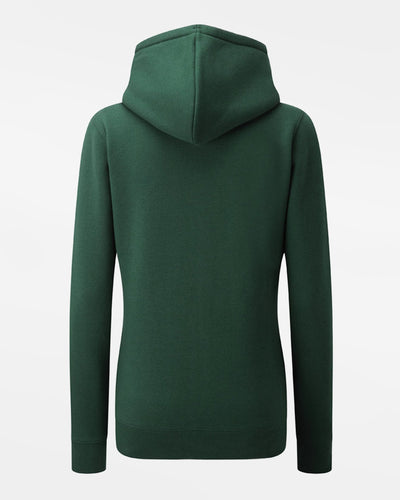 Russell Premium Ladies Heavy Zip-Hoodie "Bonn Capitals", BC, dunkelgrün-DIAMOND PRIDE