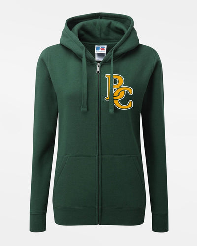 Russell Premium Ladies Heavy Zip-Hoodie "Bonn Capitals", BC, dunkelgrün-DIAMOND PRIDE